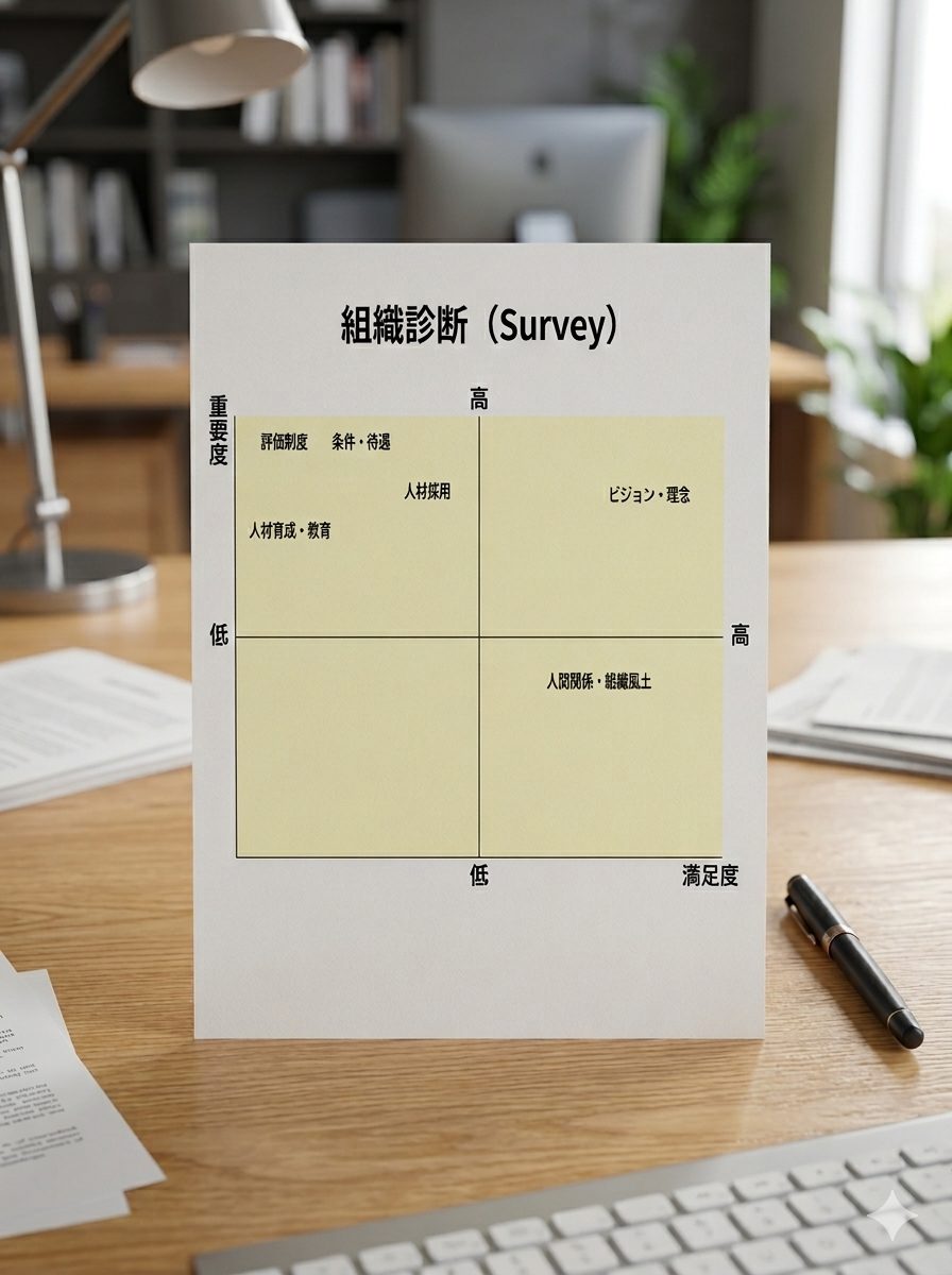 重要度×満足度マトリクス