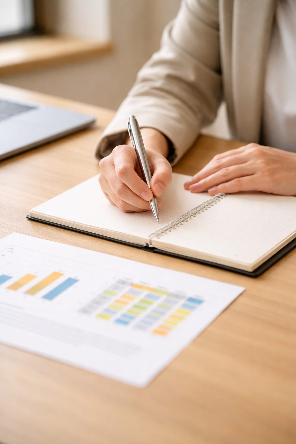 組織診断レポートを確認するイメージ